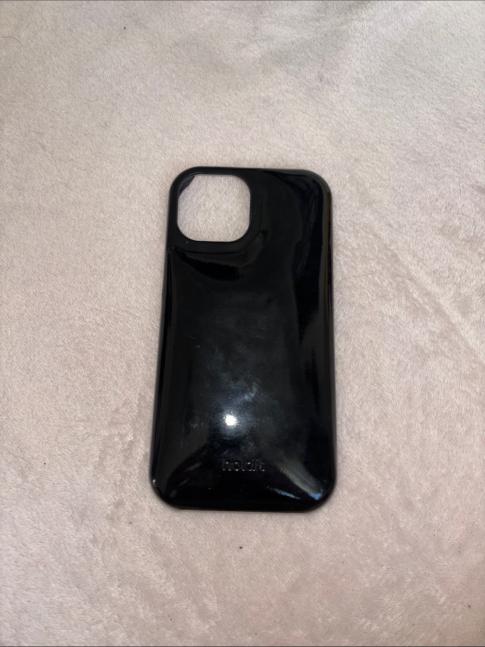 Simons Glossy Black Protective Phone Case